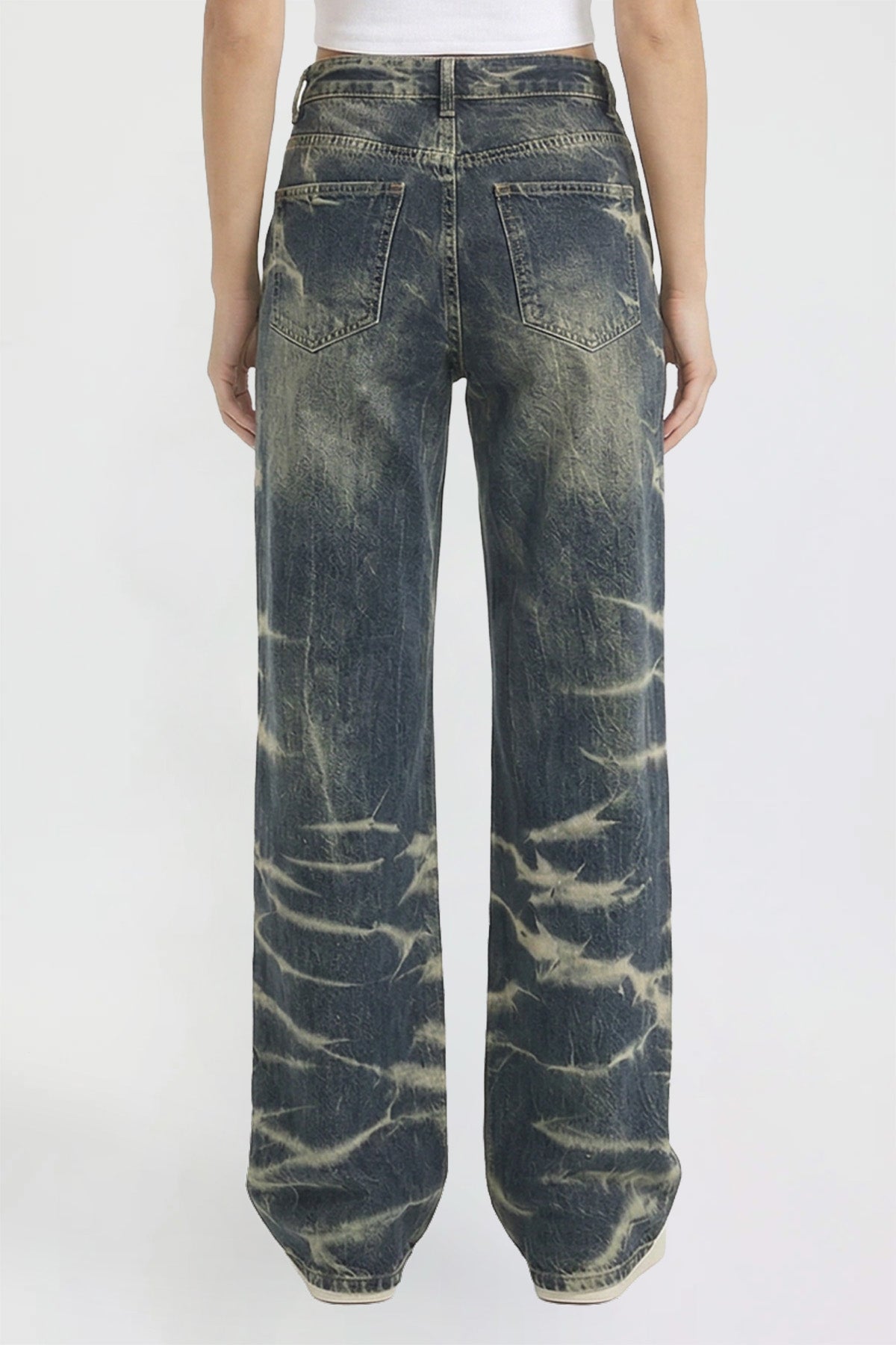 Women's Wide Leg Essential Baggy Jeans