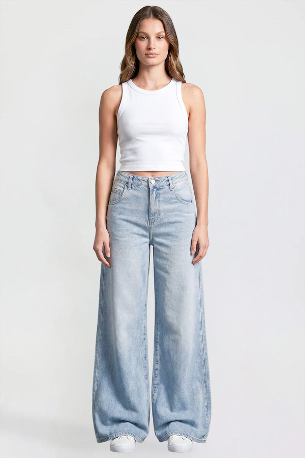 Women's Baggy Wide Leg Jeans