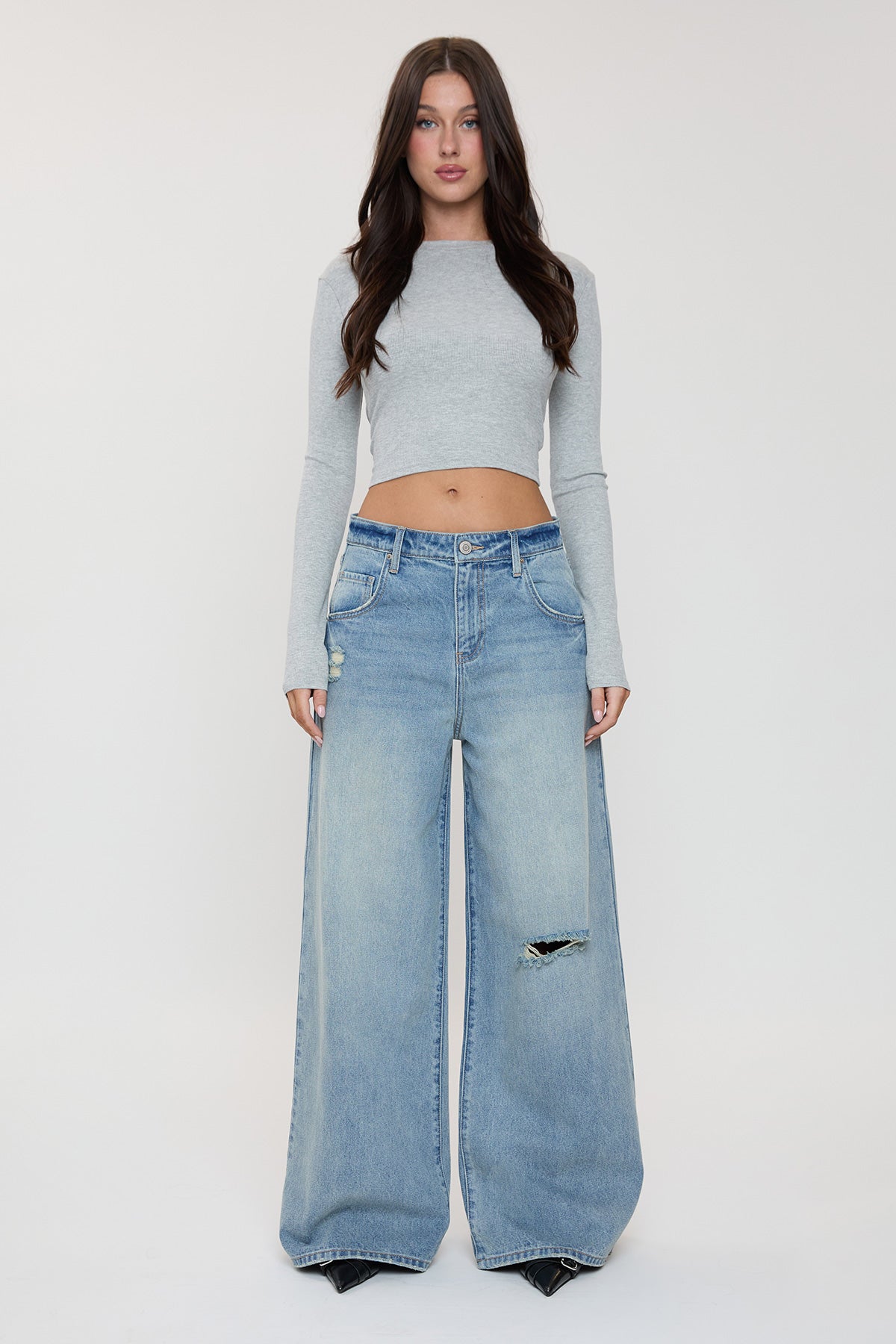 Women's Billie Baggy Wide Leg Jeans