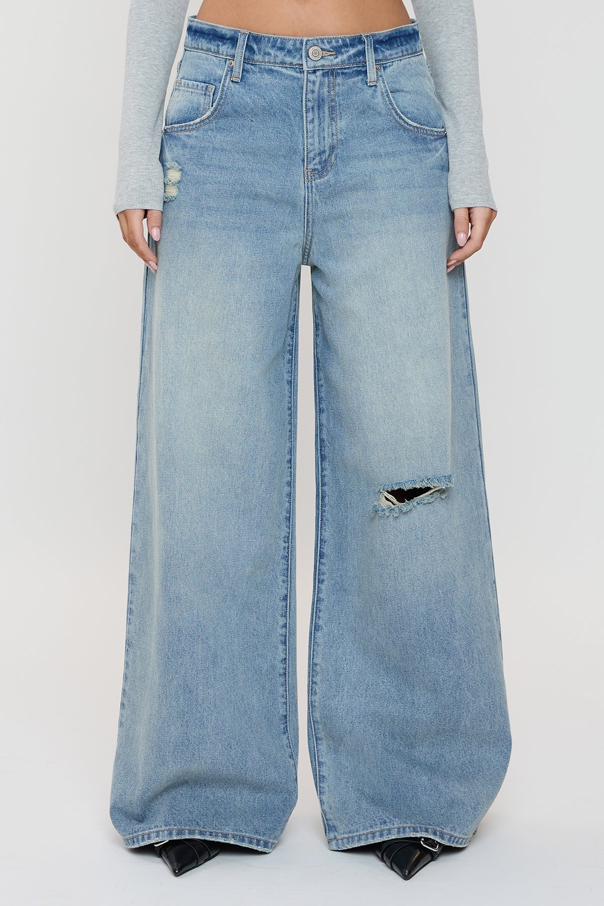 Women's Billie Baggy Wide Leg Jeans