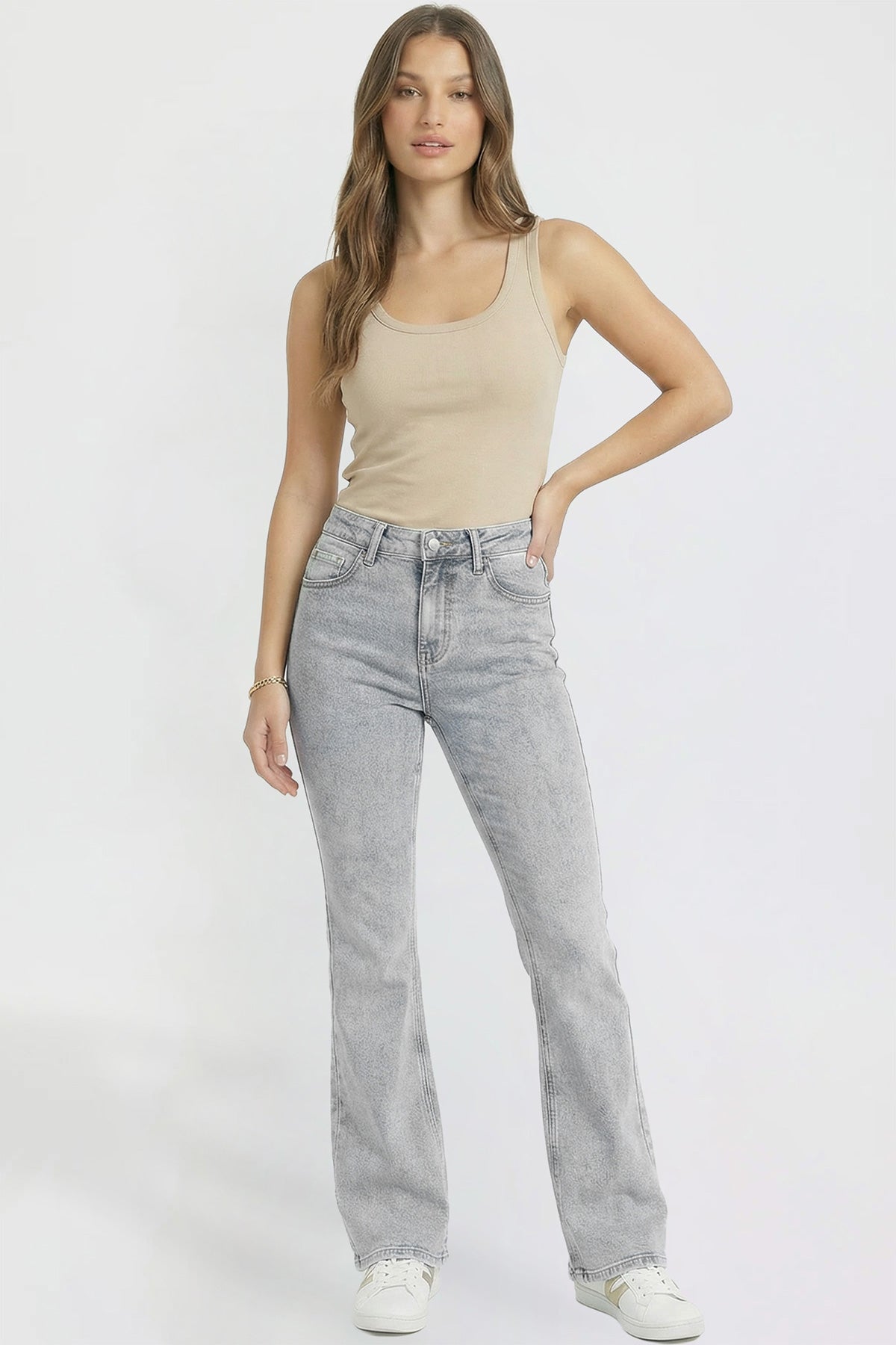 Women's Jessie Bootcut Star Patch Jeans
