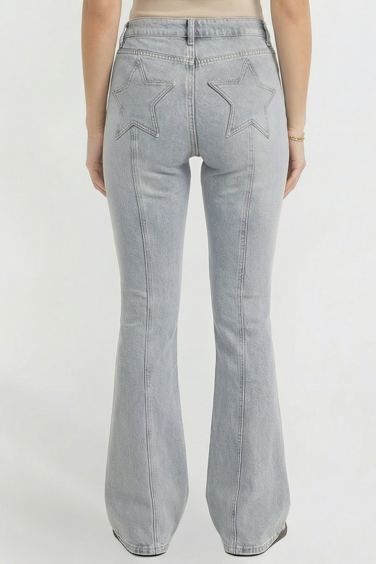 Women's Jessie Bootcut Star Patch Jeans