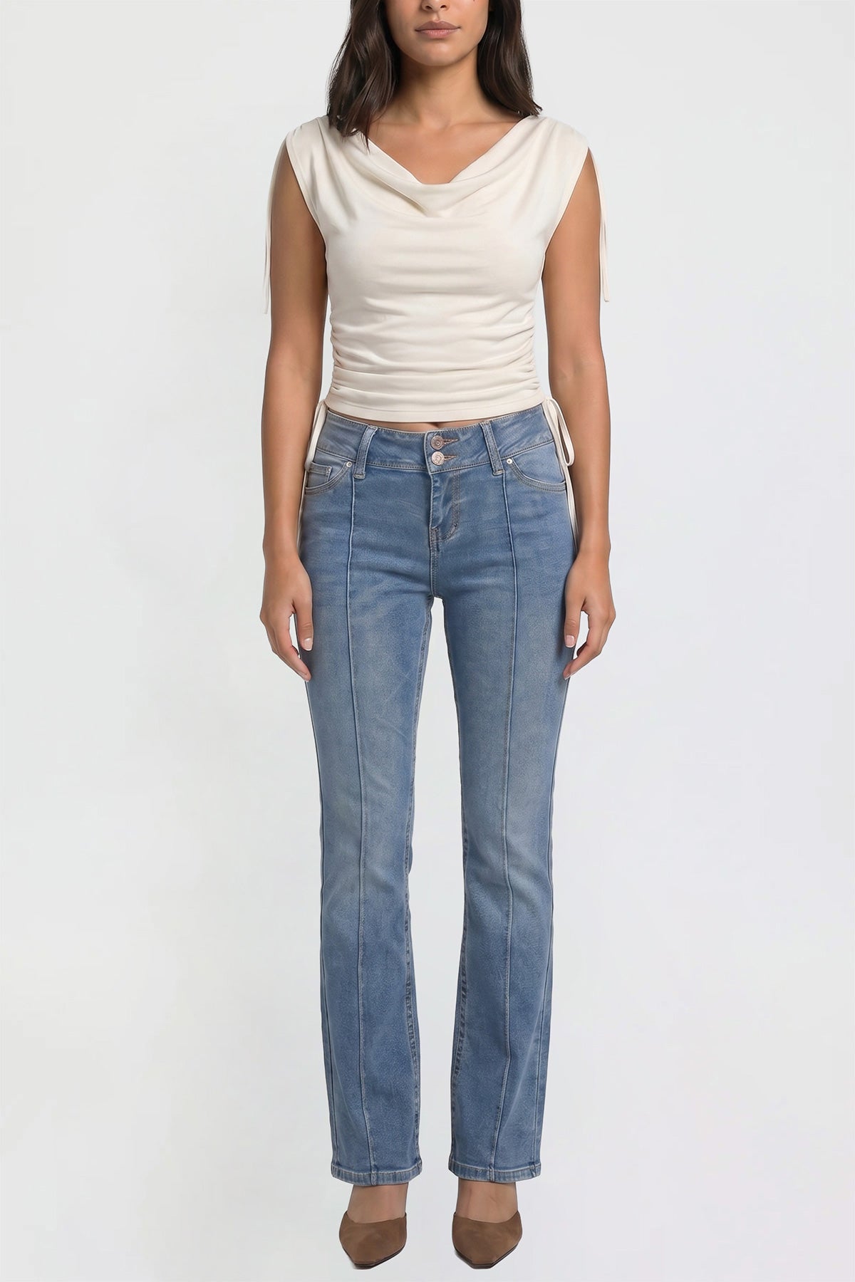 Women's Jessie Mid Rise Bootcut Jeans