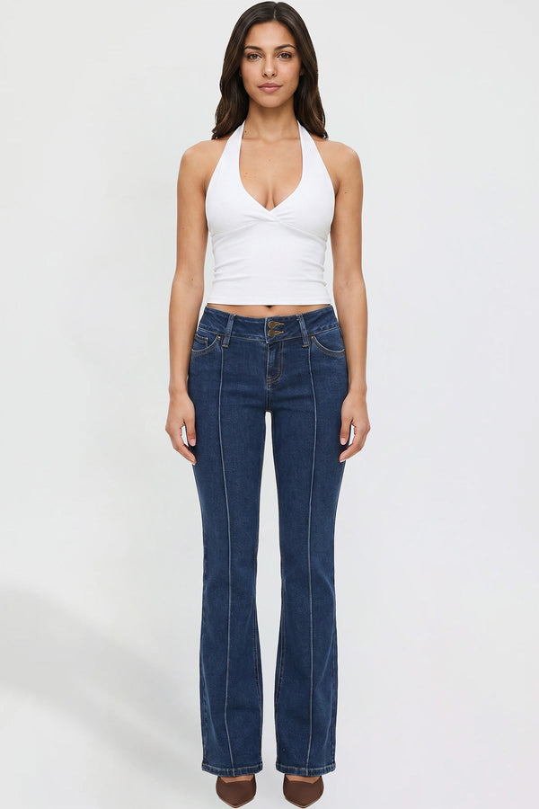 Women's Jessie Mid Rise Bootcut Jeans