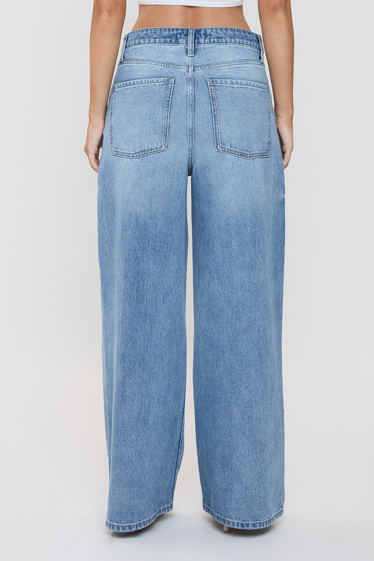 Women's Relaxed Extra Baggy Wide Leg Jeans