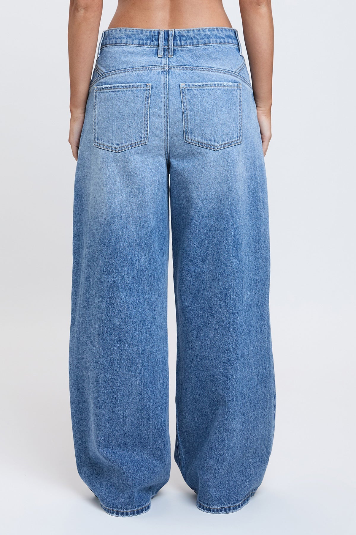 Women's Relaxed Extra Baggy Wide Leg Jeans