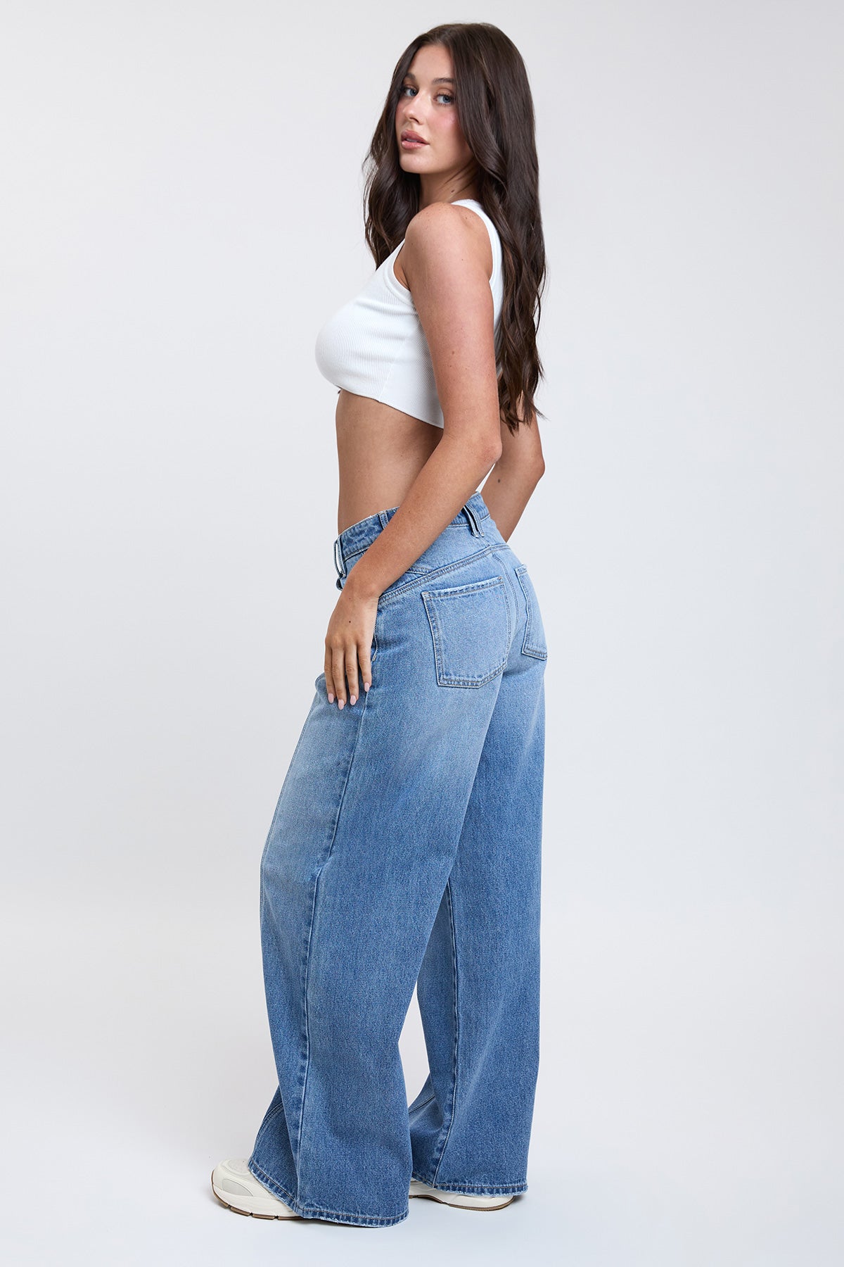 Women's Relaxed Extra Baggy Wide Leg Jeans