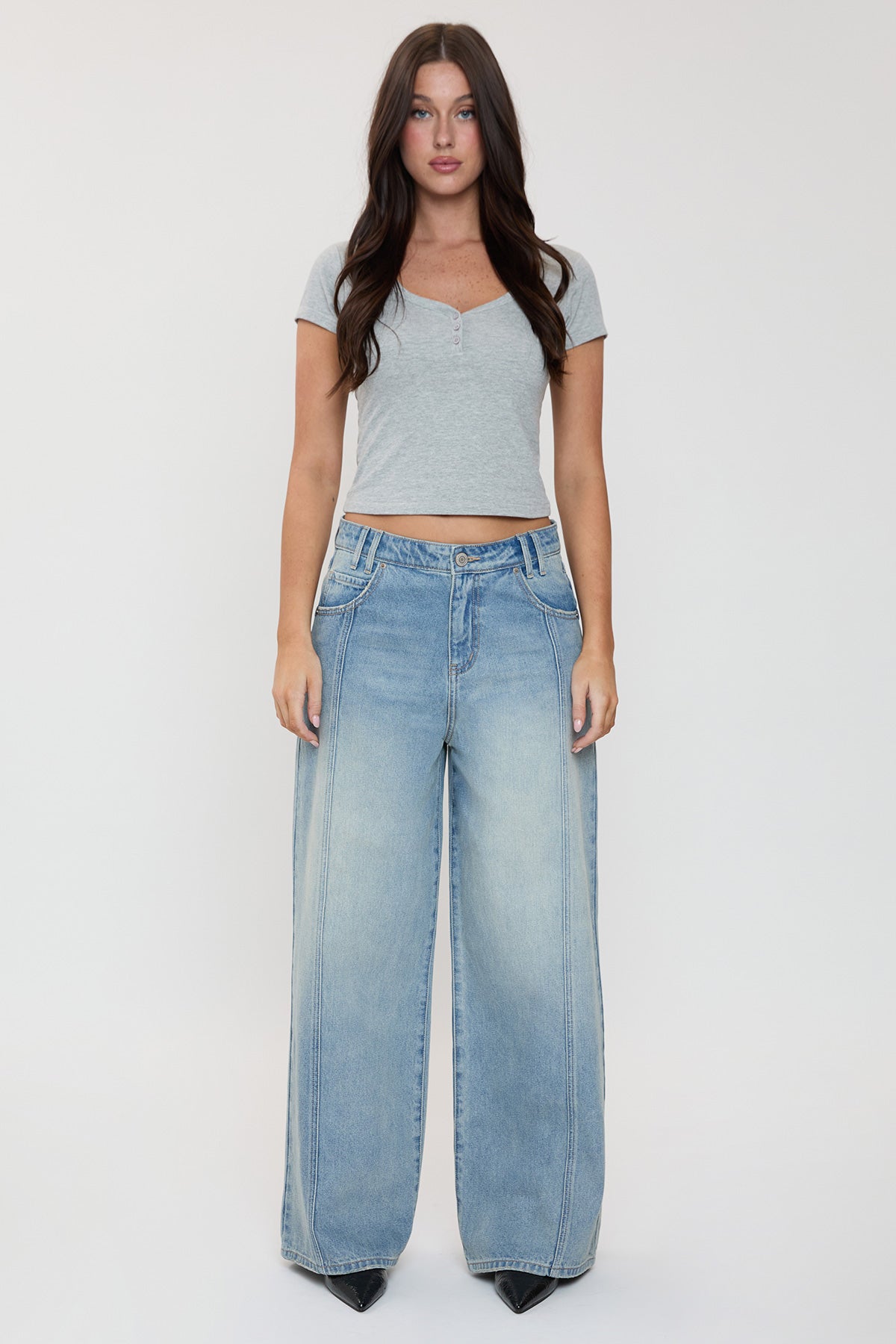 Women's Relaxed Extra Baggy Wide Leg Jeans