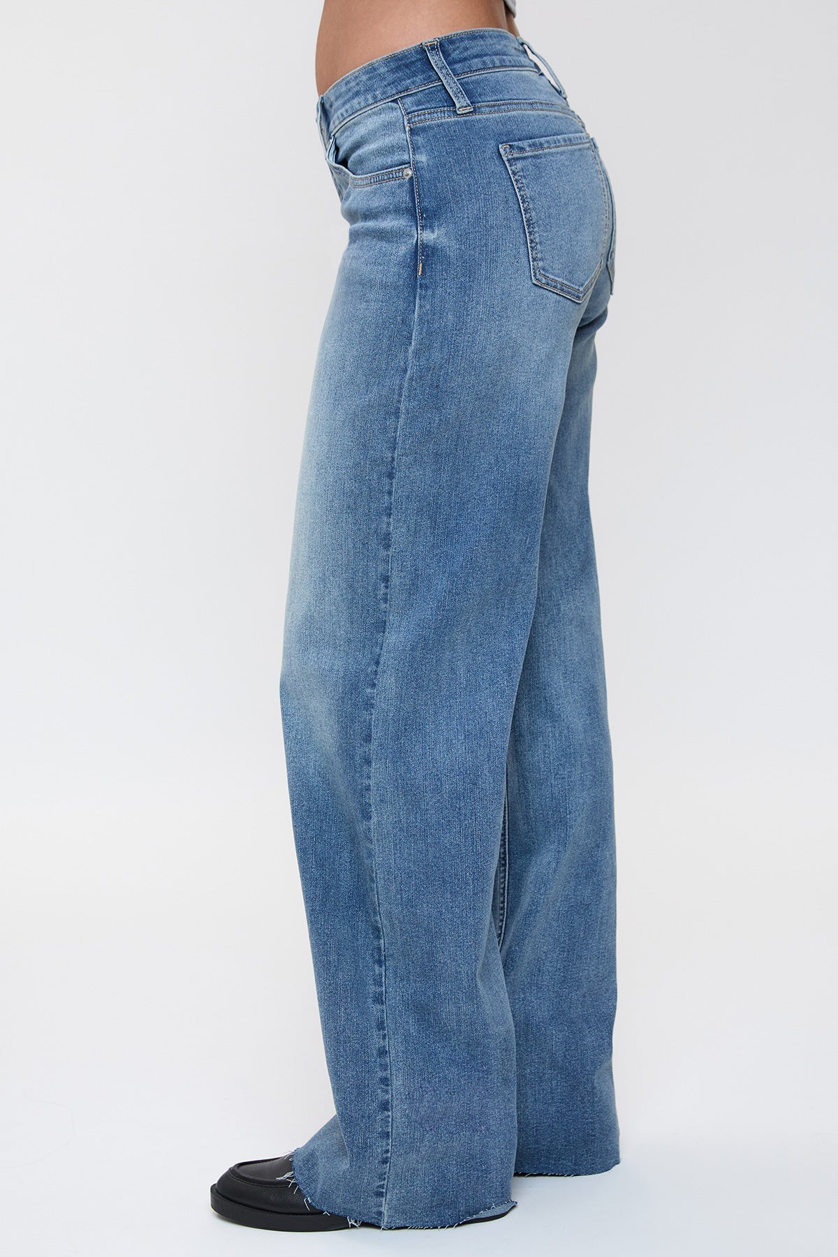 Women's Britney Low Rise Wide Leg Jeans