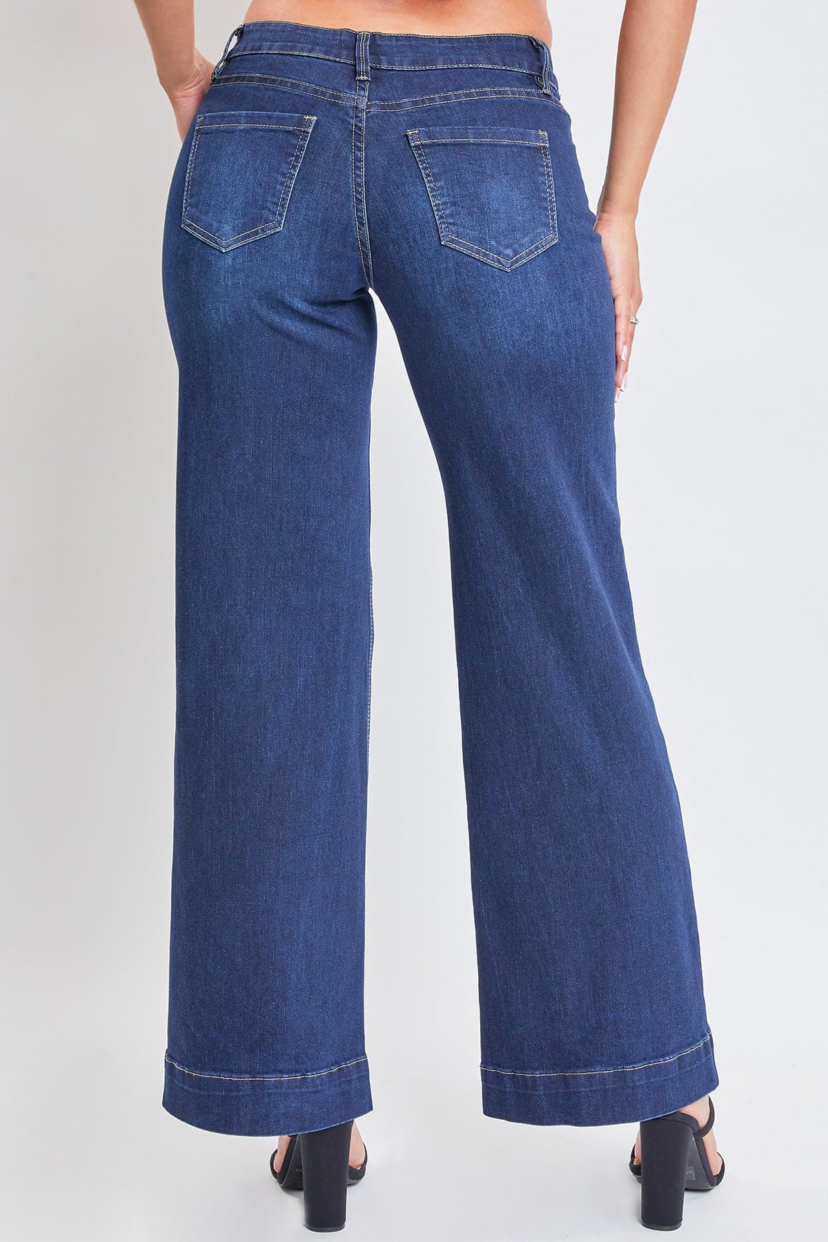 Women's Wide Leg Low Rise Jeans
