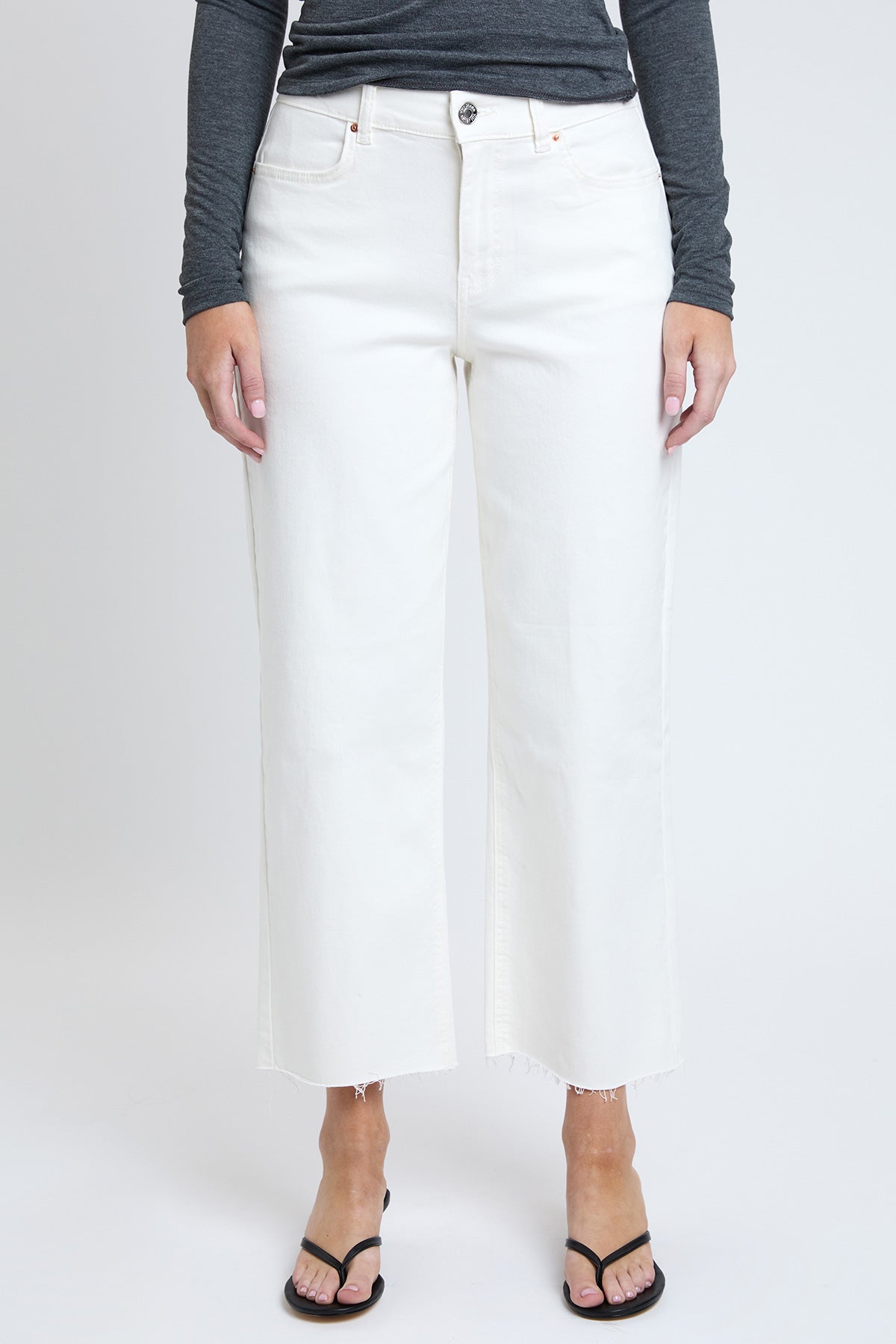 Women's Cropped Trouser Jeans Wide Leg Fit