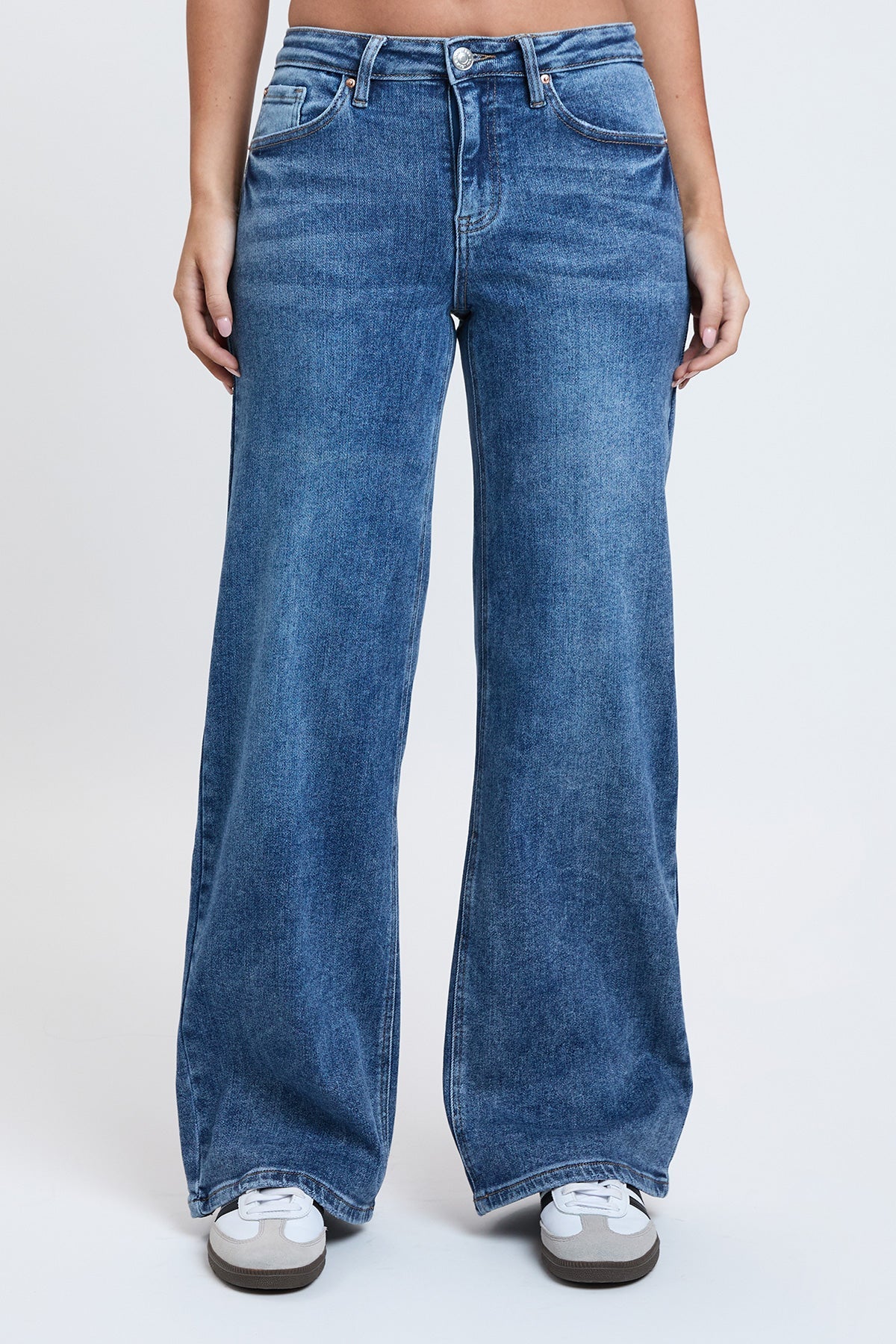 Women's Luxe Bella Wide Leg Jeans
