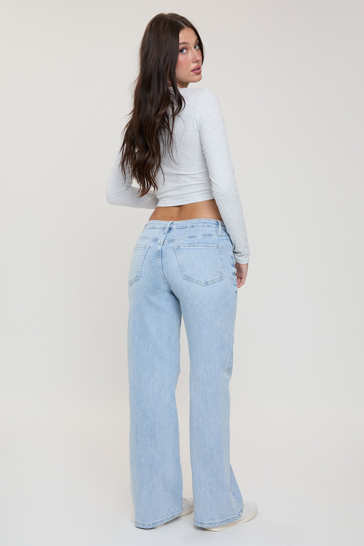 Women's Luxe Bella Wide Leg Jeans