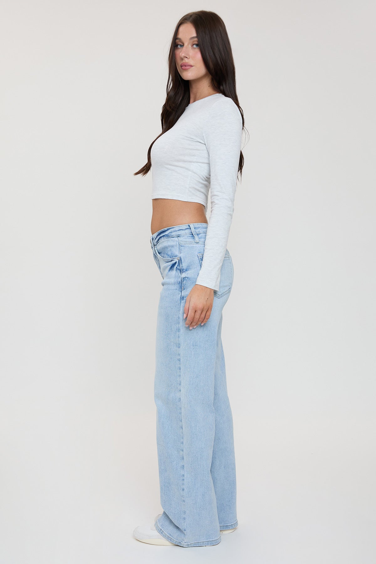 Women's Luxe Bella Wide Leg Jeans