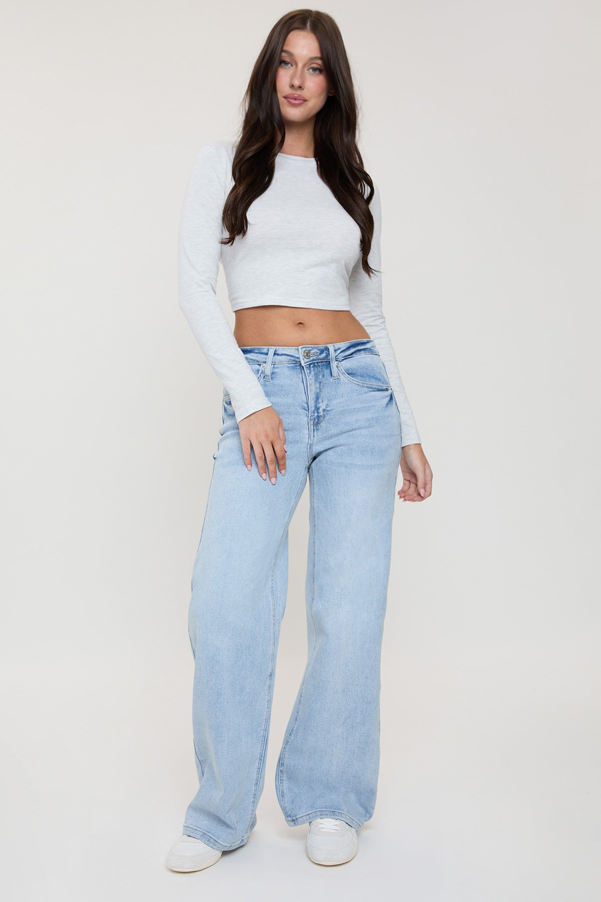 Women's Luxe Bella Wide Leg Jeans