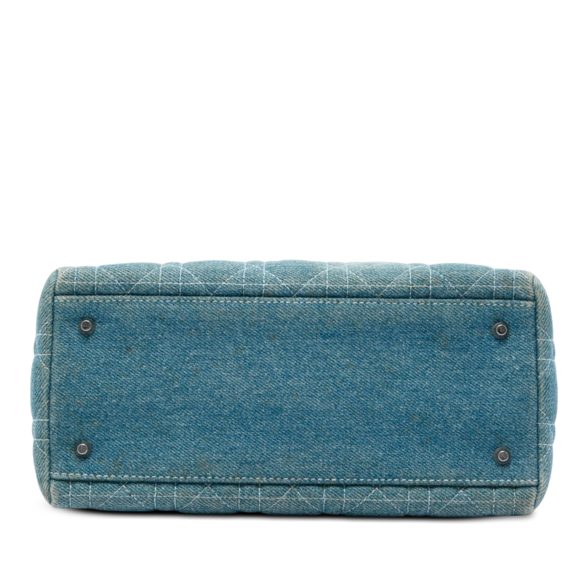 Satchel Lady Dior Denim (Pre-Owned)