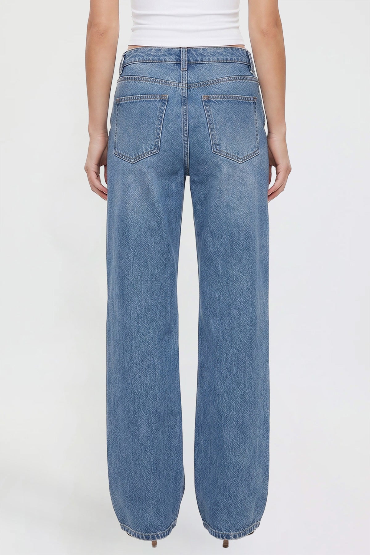 Women's Luxe Tie Front Jeans