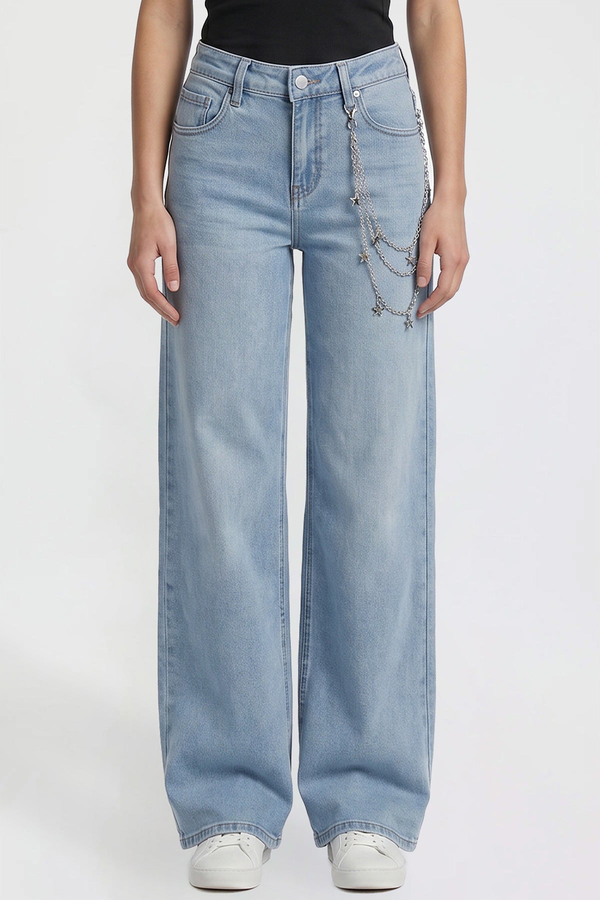 Women's Super Wide Fit with Star Chain