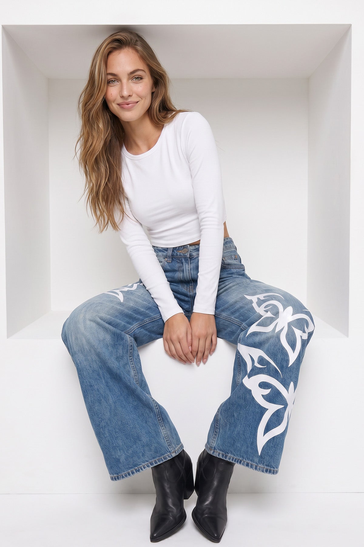 Women's Joey Ultra Wide Leg Jeans