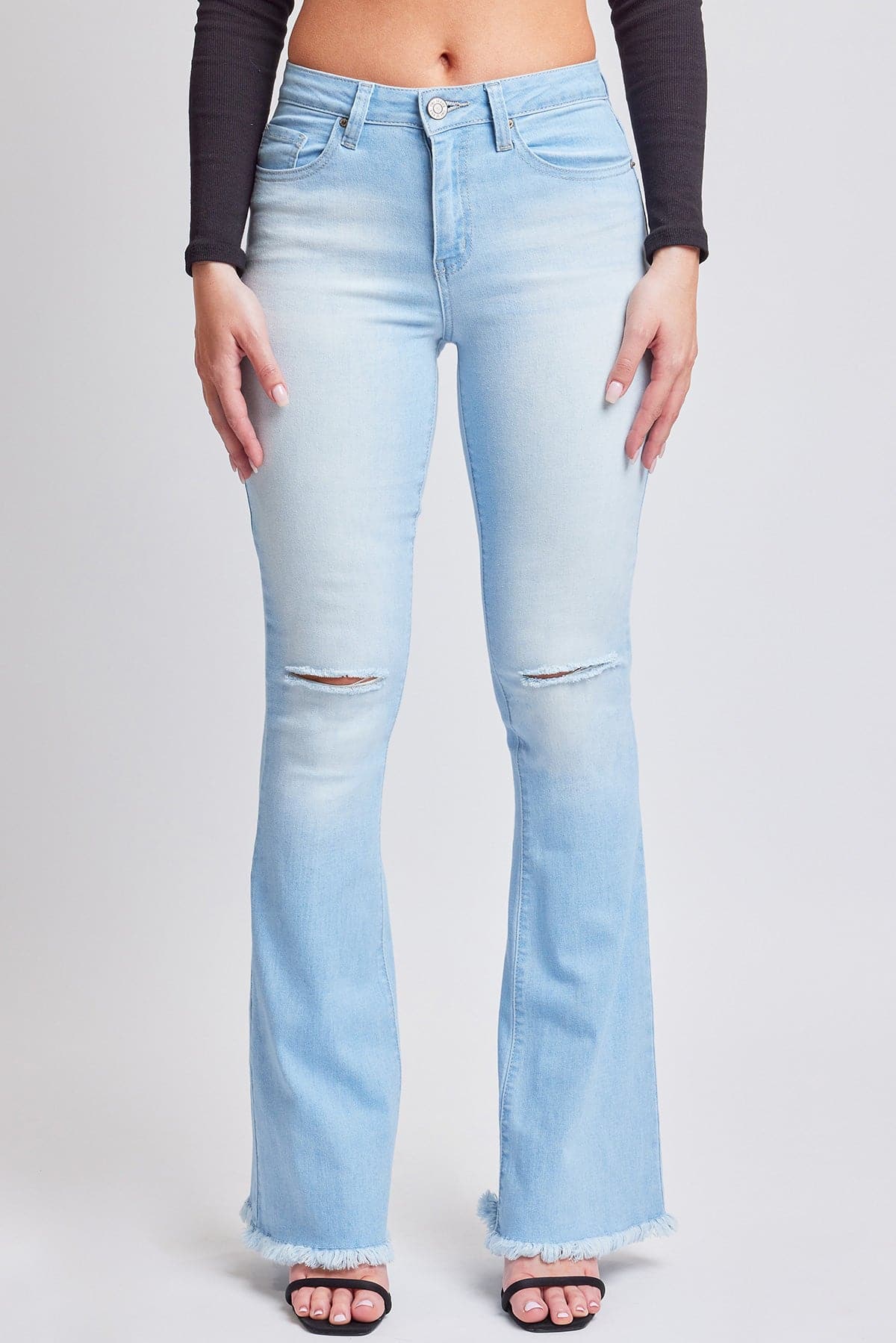 Women's Essential  Super Flare High Rise Jeans-Long Inseam