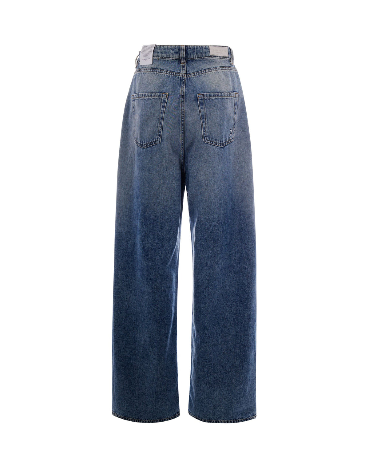 Wide Jeans in Smoke Blue