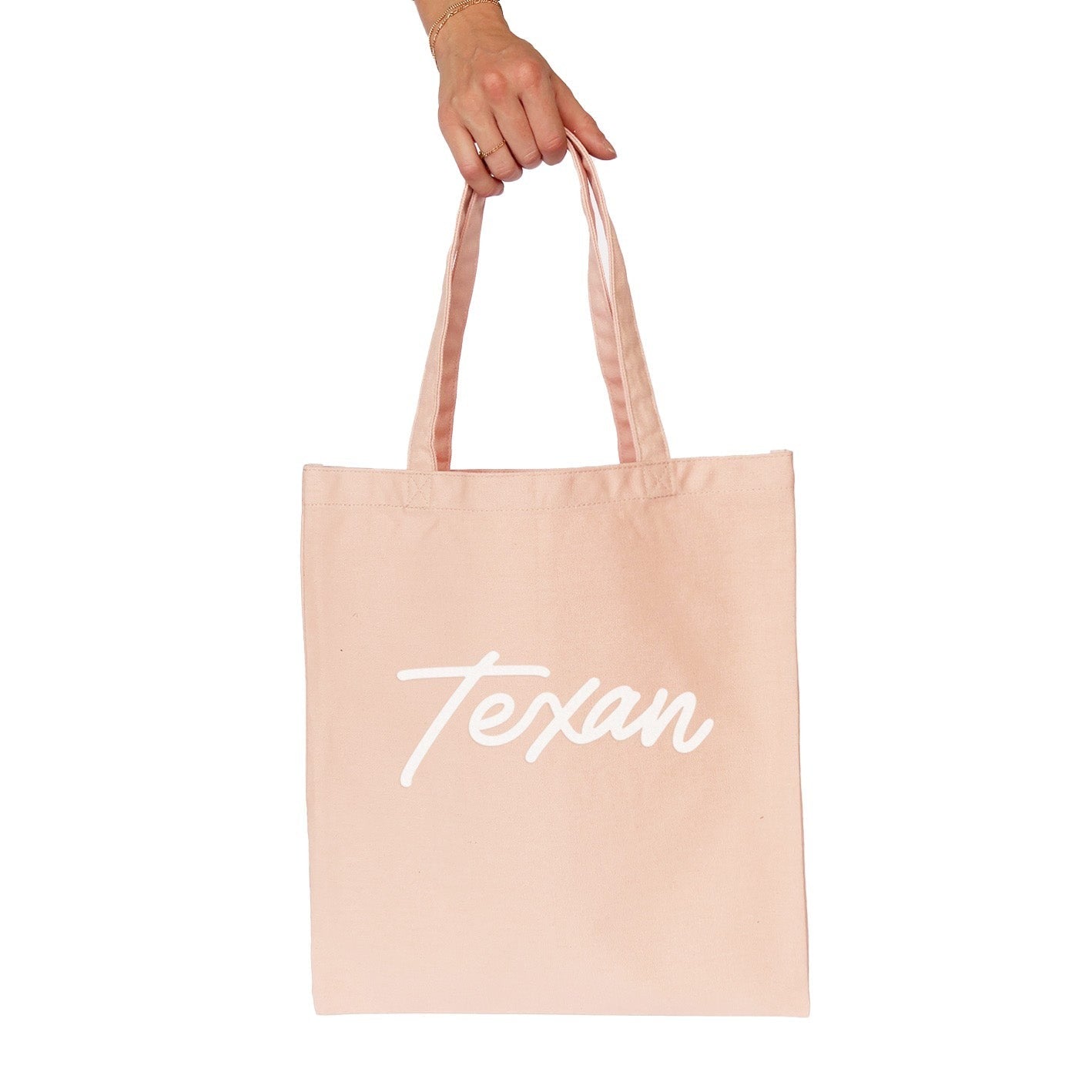 Texan Cursive Tote Bag