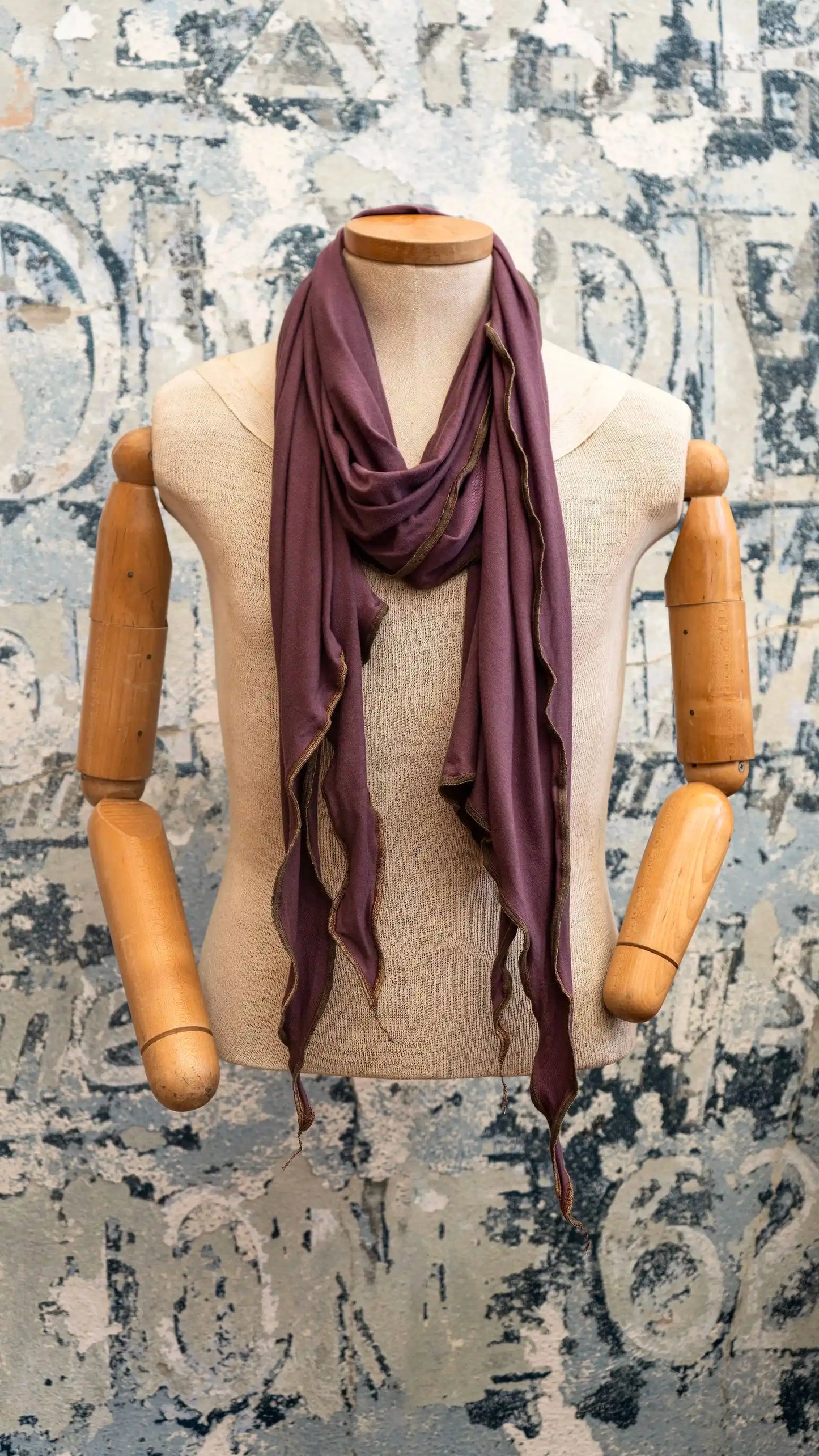 Plum Wisp Snuggle Scarf