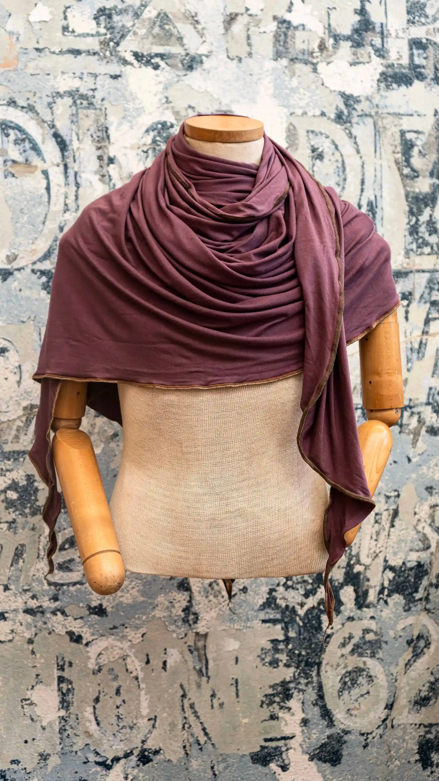 Plum Wisp Snuggle Scarf
