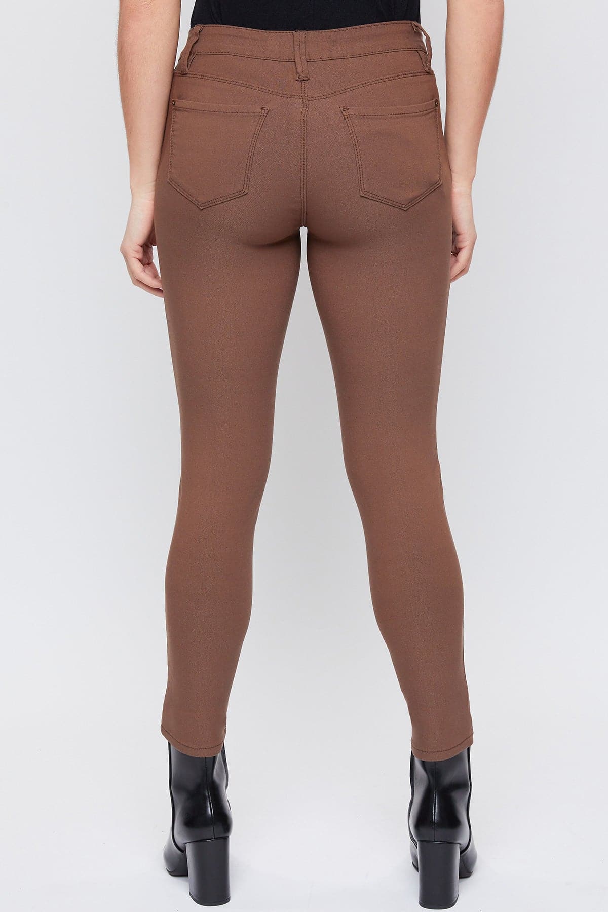 Women's Petite Comfort Stretch Pants, Walnut