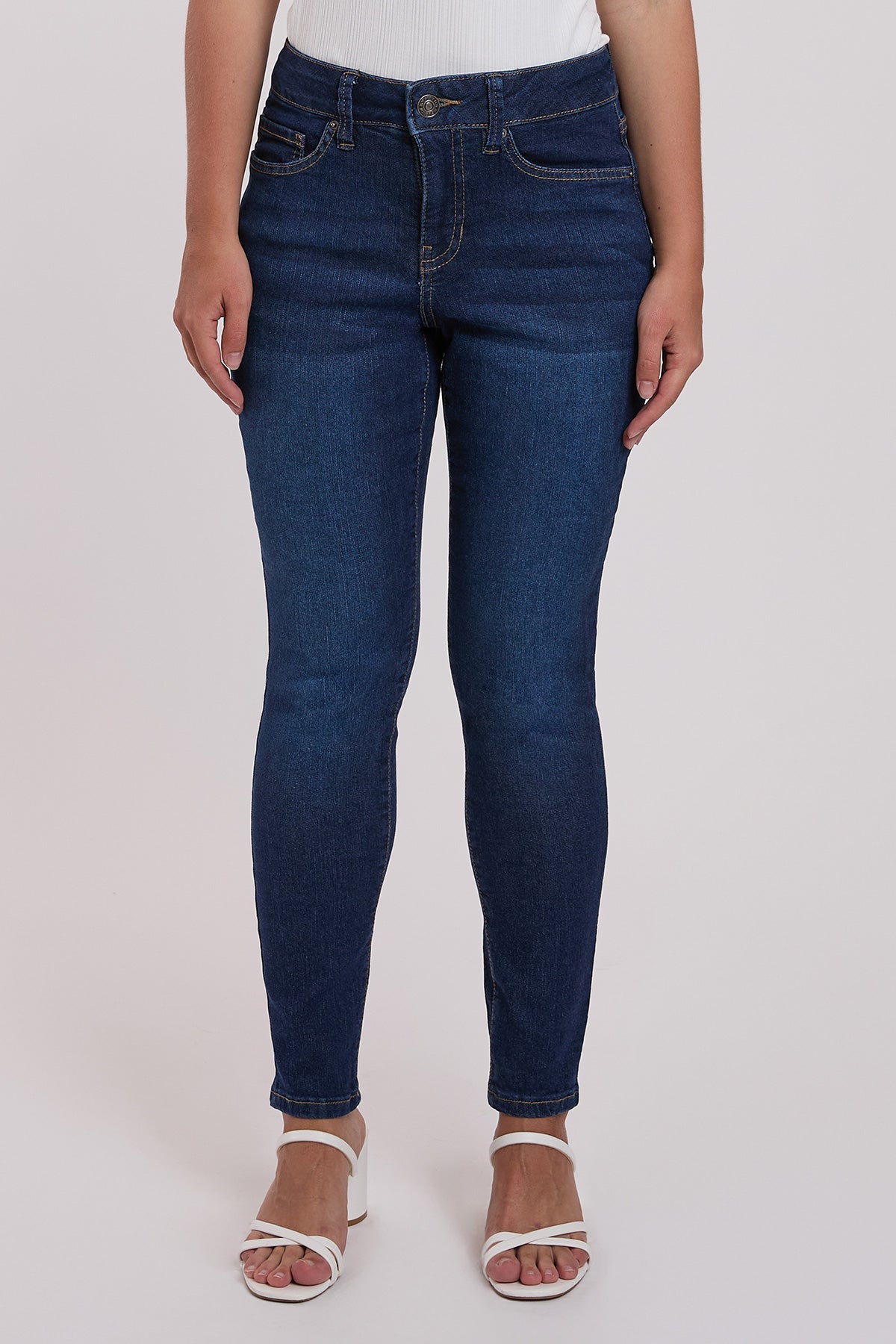 Women's Petite Sustainable High Rise Skinny Jeans
