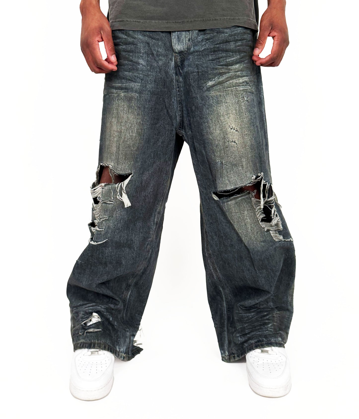 WIDEBOY DESTROYED DENIM
