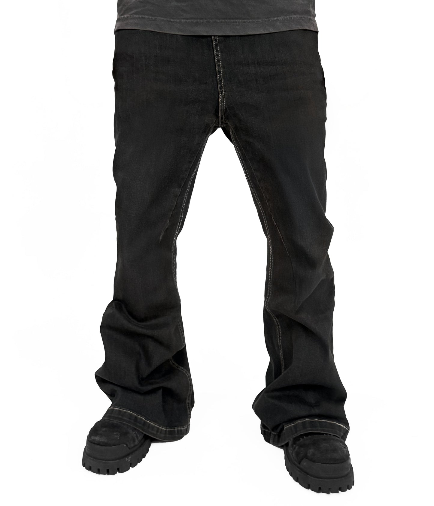 NOIR WIDEBOY FLARE DENIM (UNISEX)
