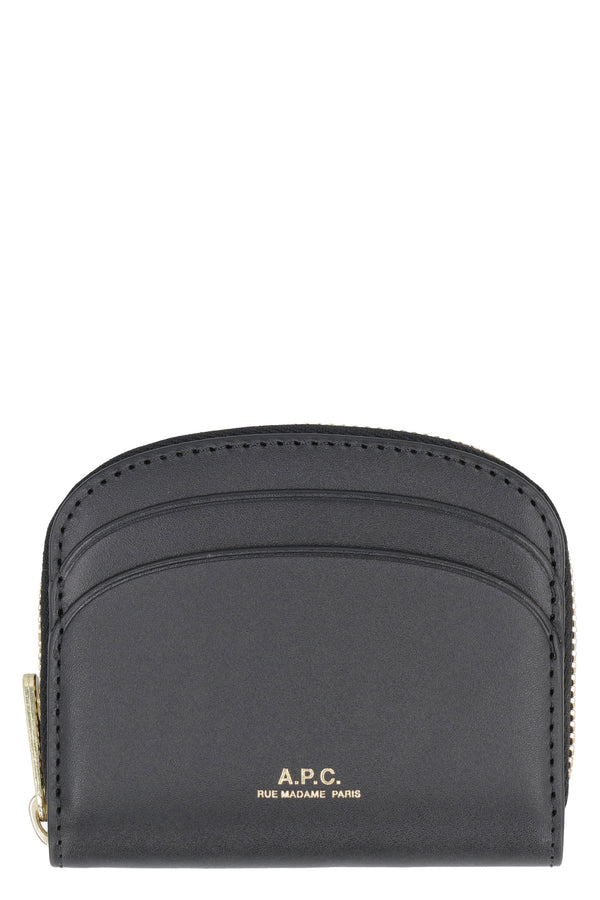 Demi-Lune Mini Wallet in Black