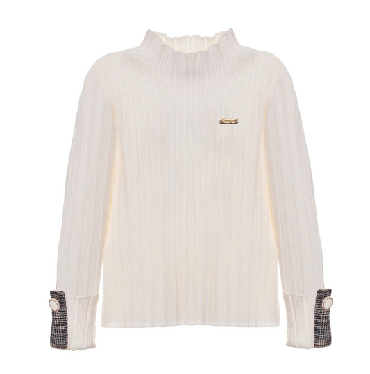 Patachou - Girls Long Sleeve Sweater, Tricot