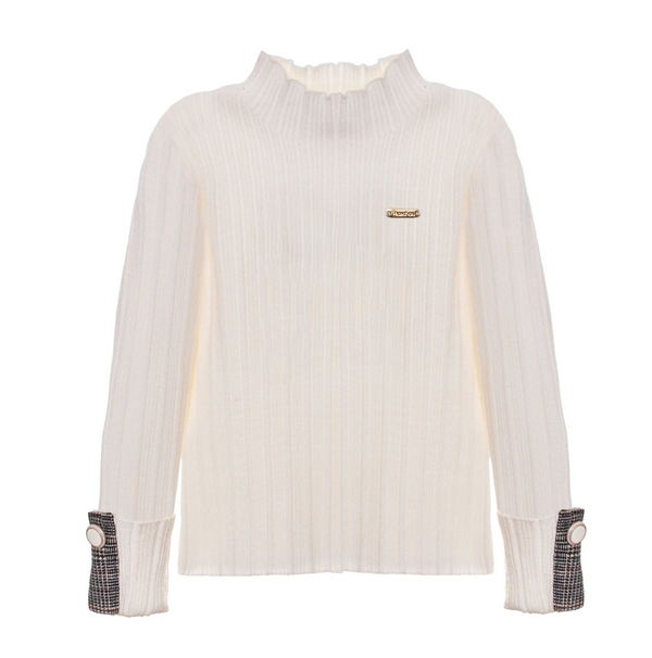 Patachou - Girls Long Sleeve Sweater, Tricot