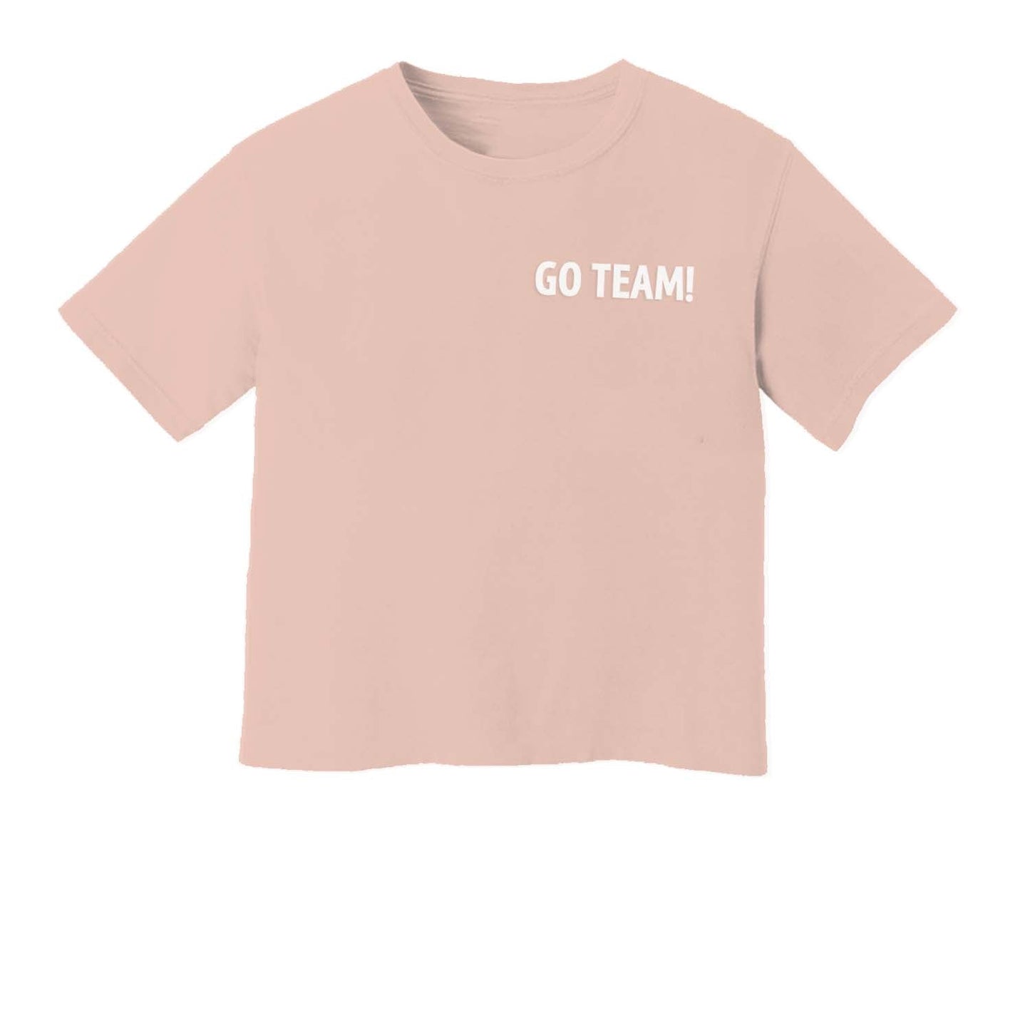 Go Team! Washed Crop Tee
