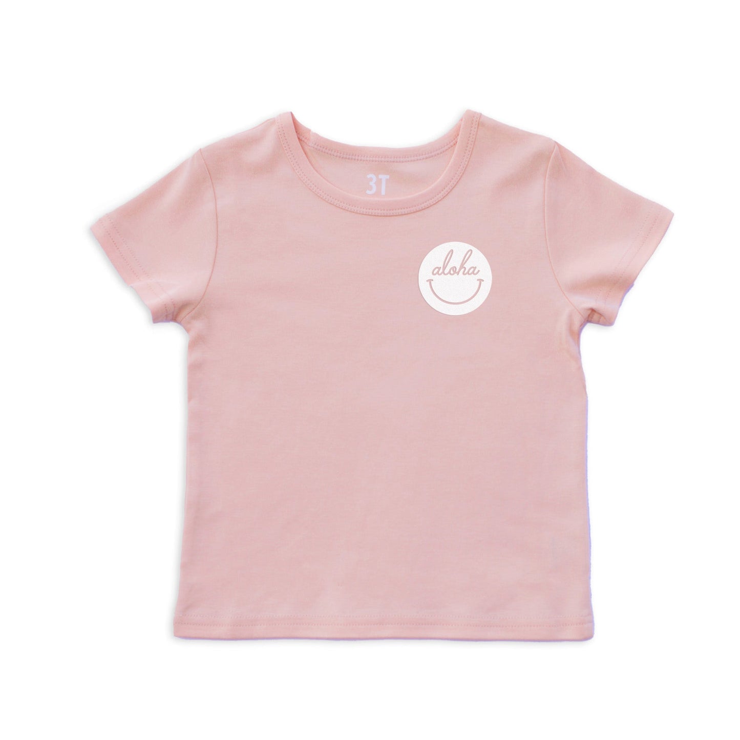 Aloha Cursive Smile Kids Tee