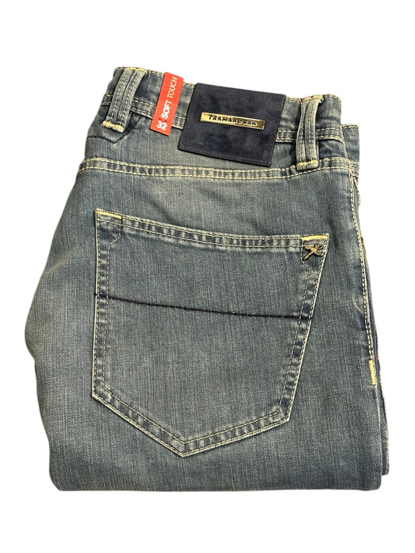 Tramarossa Leonardo Solid Cotton Jeans