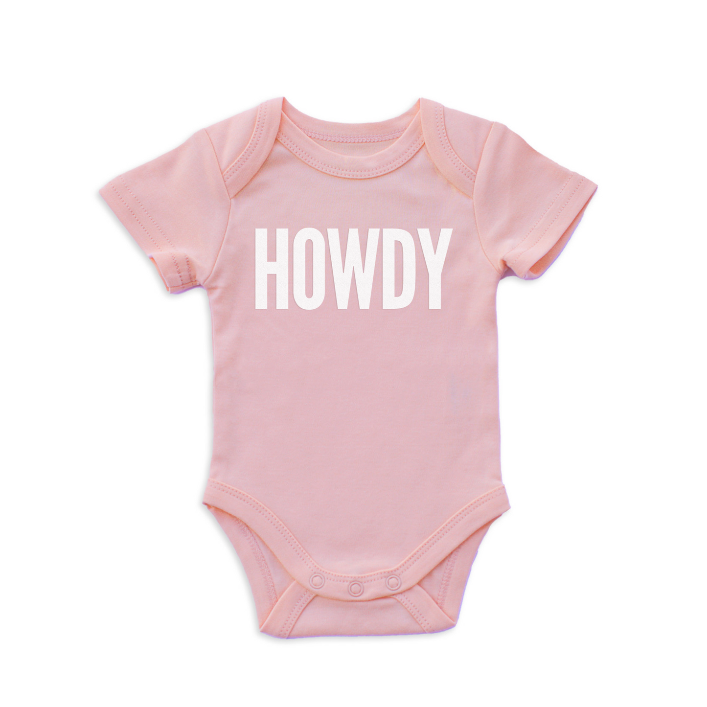 HOWDY Bold Onesie
