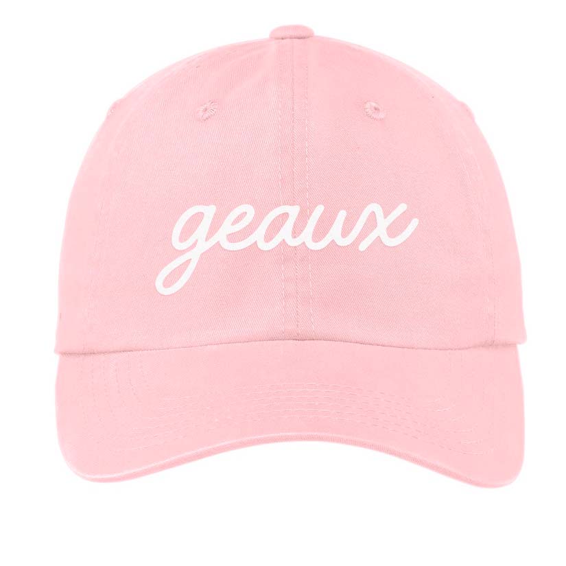 Geaux Cursive Baseball Cap