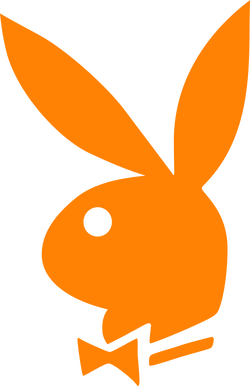 Playboy Puffer Orange Vest