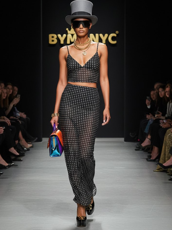 Polka Dot Mesh Set • SOHO New Collection BYMANYC ® New York