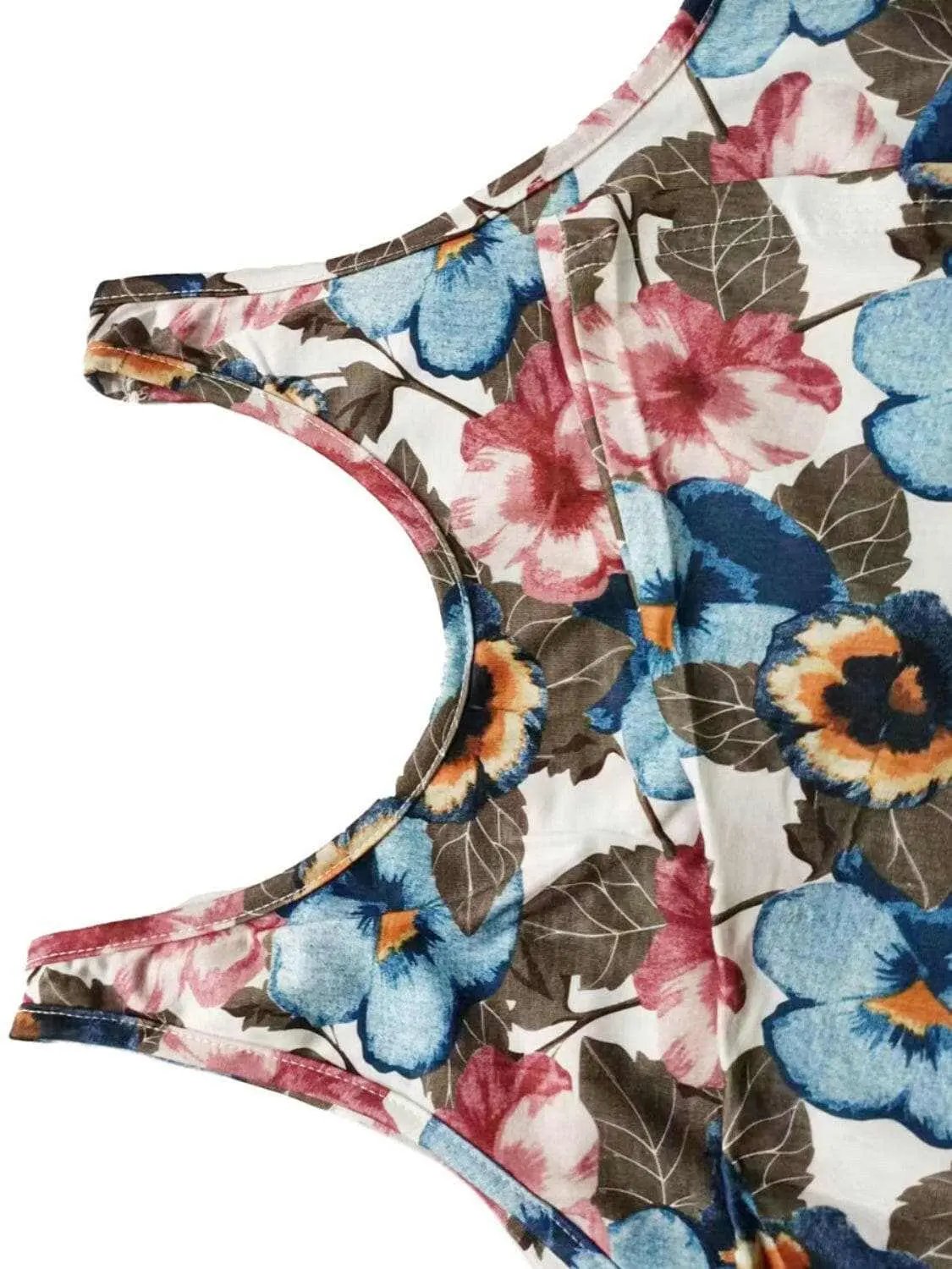 Trendsi just arrived - Printed scoop neck tank - wide straps