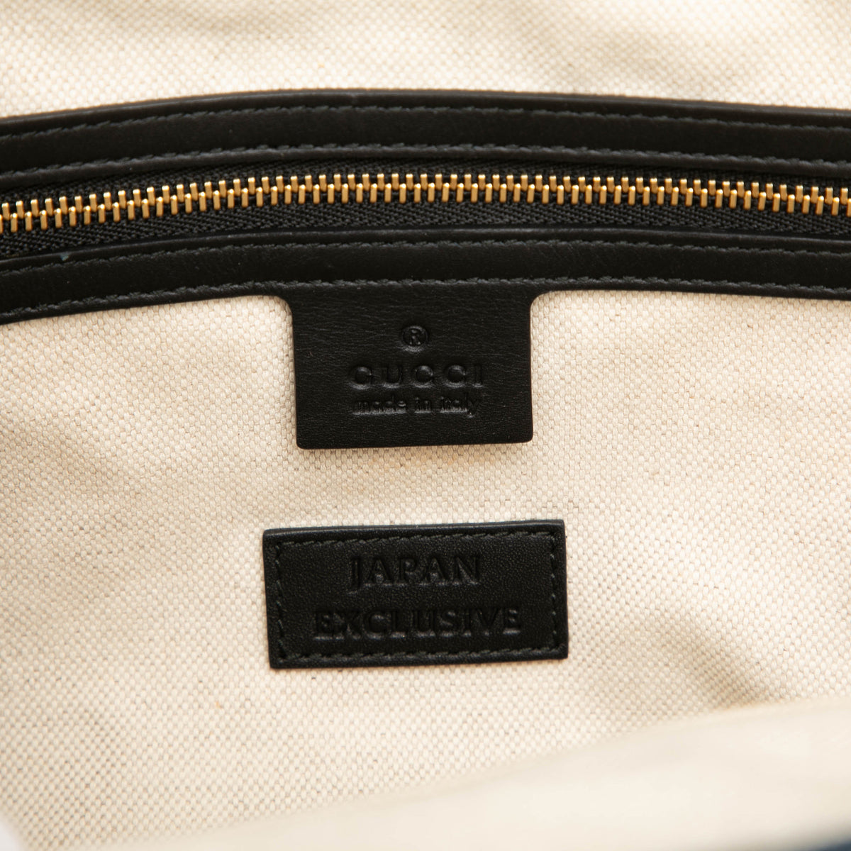 Denim Tote Bag With Tiger Embroidery (Pre-Owned)