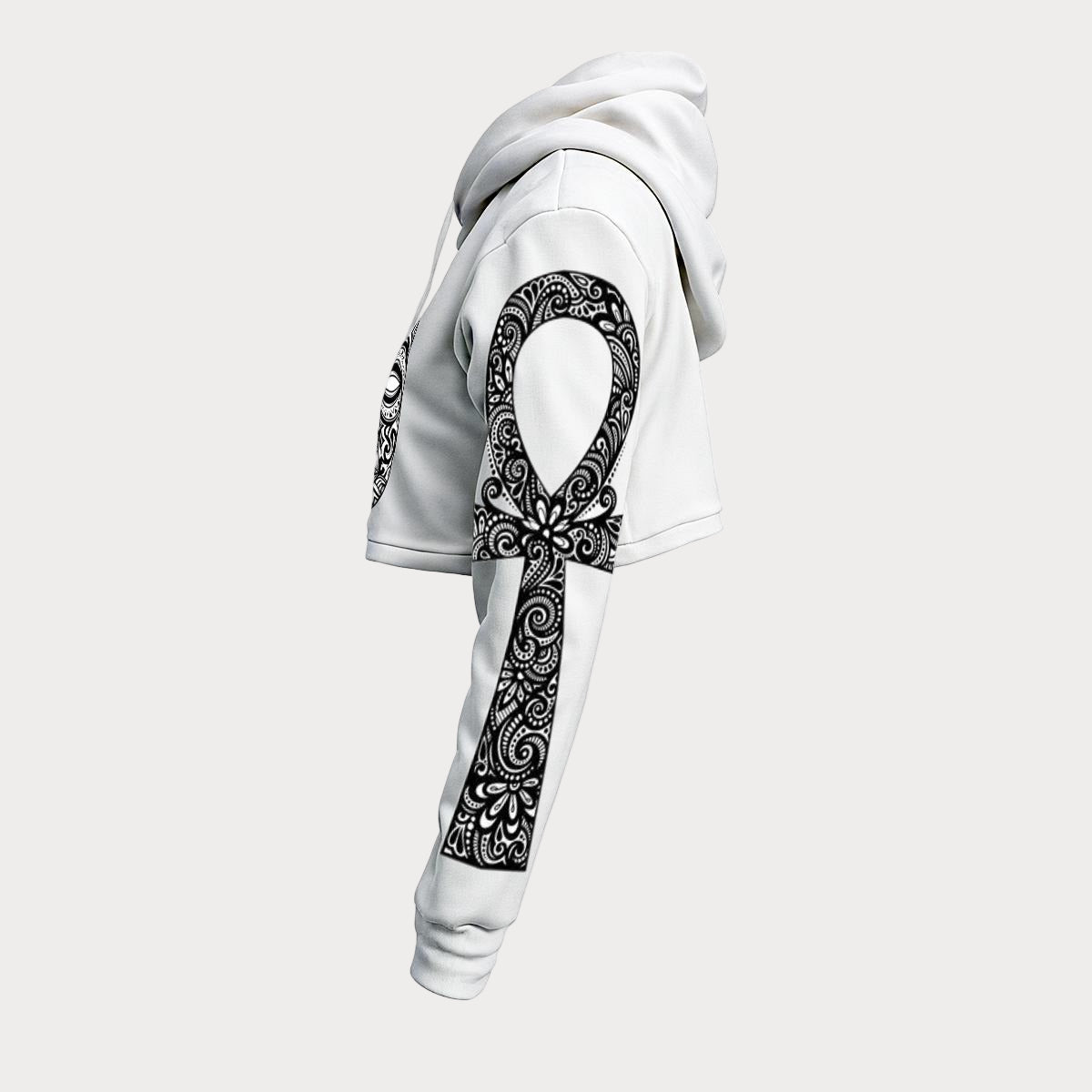 Sankofa™ The Incarnate Women's Cropped Hoodie