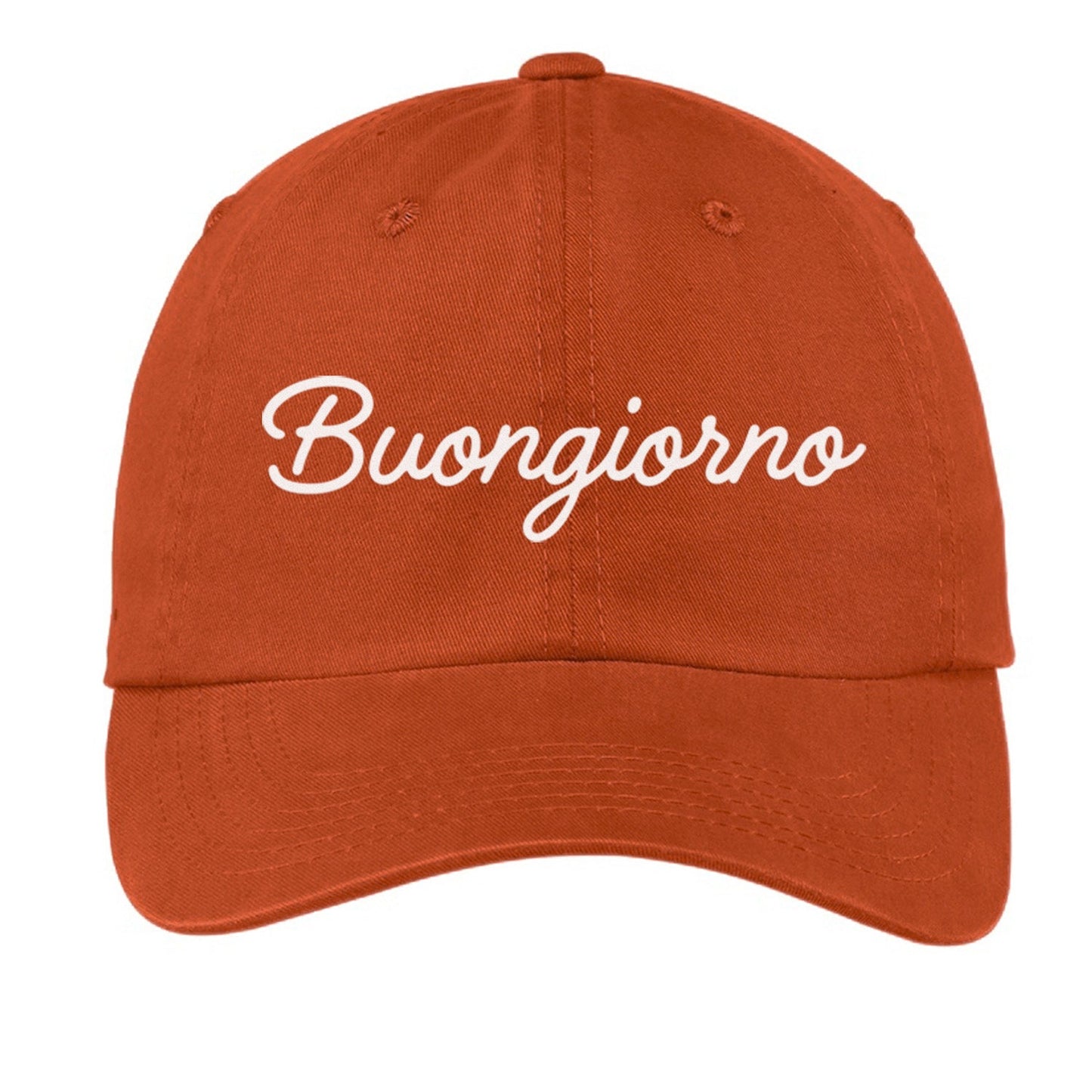 Buongiorno Cursive Baseball Cap