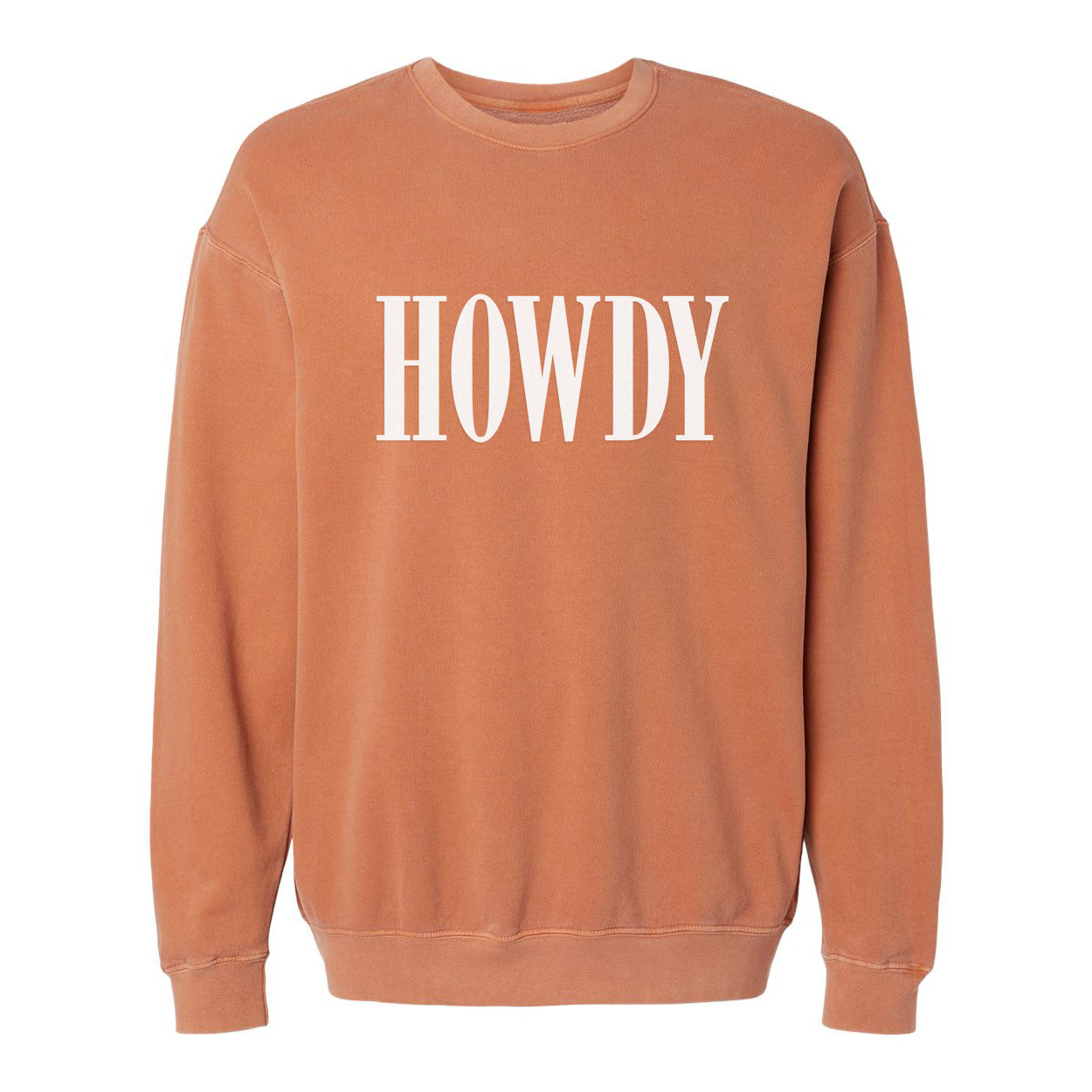 Howdy Western Washed Sweatshirt