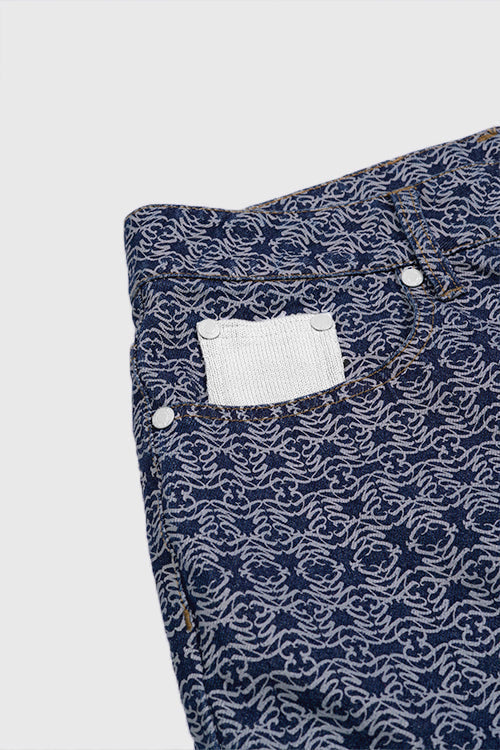 Racket Club Denim Carpenter Shorts