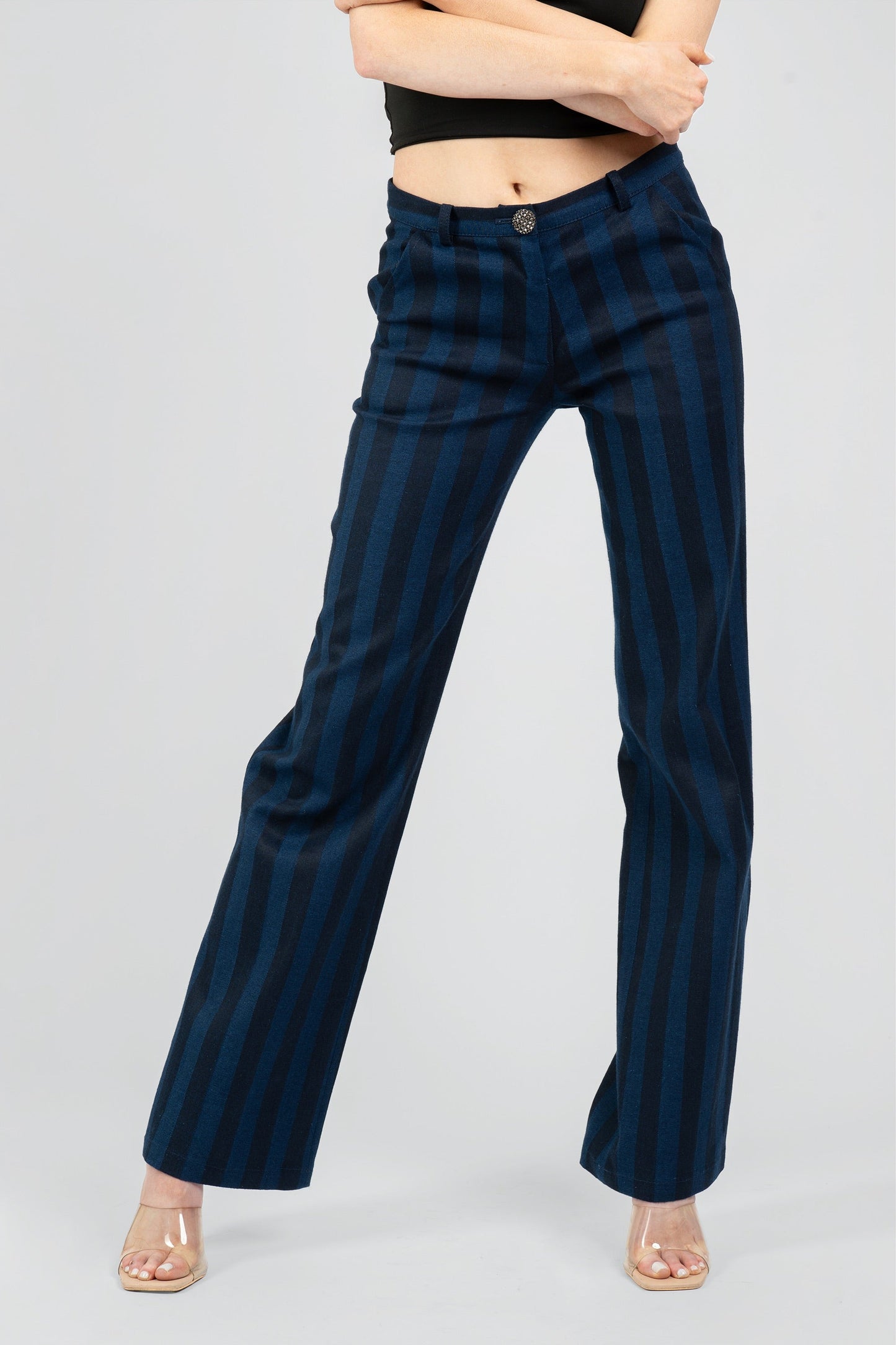Ramona Striped Tailored Pants