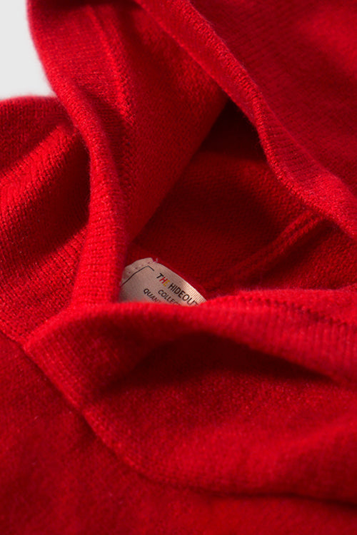 Love Language Pre-washed Knit Hoodie